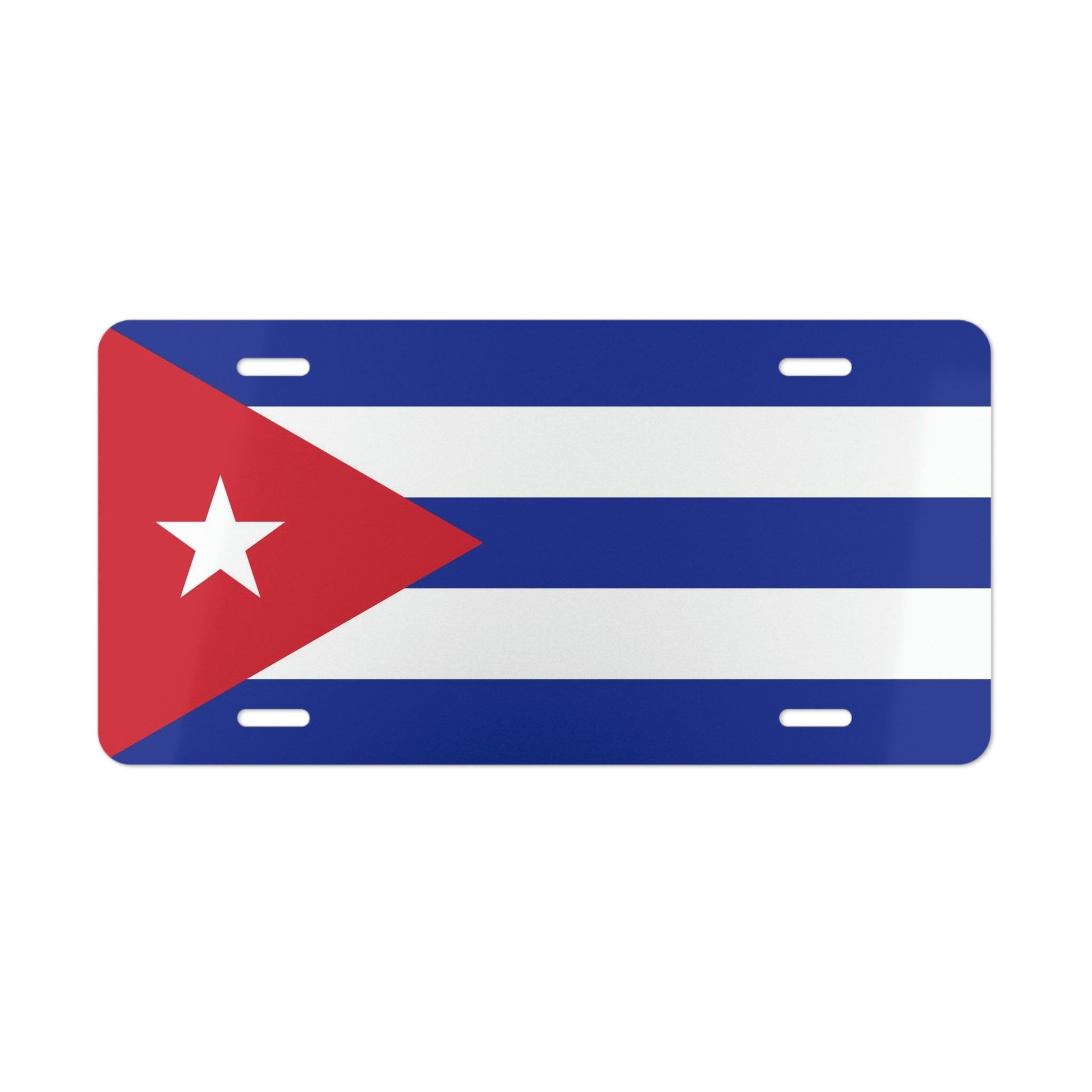 Cuba License Plate, Cuban Culture, Caribbean Souvenir, Spanish Heritage