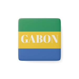 Gabon Magnet, African Heritage, Tourist Souvenirs, Country Keepsake, World Flag Magnets, Travel Lover, Kitchen Decor, Office Gifts, Novelty
