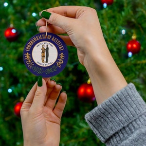Kentucky Ornament, Home State Souvenir, Welcome to Kentucky, New Neighbor Gift, Travel Enthusiast, Globetrotters Gift, Home Decor, Moving