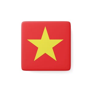 Vietnam Magnet, Asian Decor,  Tourist Souvenirs, Moving Away Gift, Vietnamese Flag, World Travel Gift, Moving to Vietnam, Country Keepsake