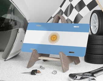 Argentina License Plate, Vacation Theme, Argentina Culture, Travel Memory, Car Lovers Gift, Gift for Dad, Mom, Son, Daughter, Souvenir