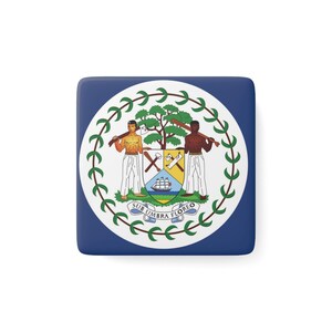 Belize Magnet, Tourist Souvenir, World Travel,  Country Keepsake, Cultural Gift,  Novelty  Flag, Things for Travelers, Moving Away Present