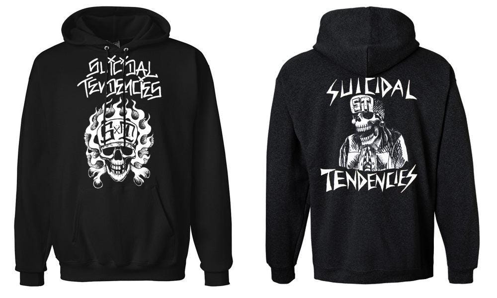 SUICIDAL TENDENCIES パーカー SUICIDAL TENDENCIES Official Classic Flipskull Sweatshirt