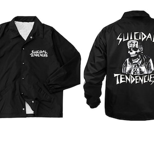 SUICIDAL TENDENCIES Official Flipskull Windbreaker Jacket with sticker