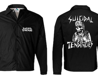 SUICIDAL TENDENCIES オフィシャル フリップスカル ウィンドブレーカー 