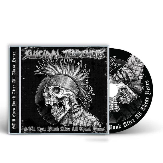 SUICIDAL TENDENCIES Official STill Cyco Punk CD with Sticker