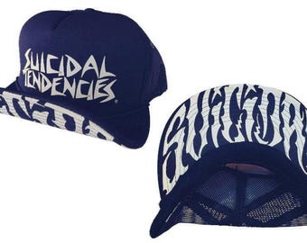 SUICIDAL TENDENCIES Official classic OG Flip Up Hat New Brim with free sticker