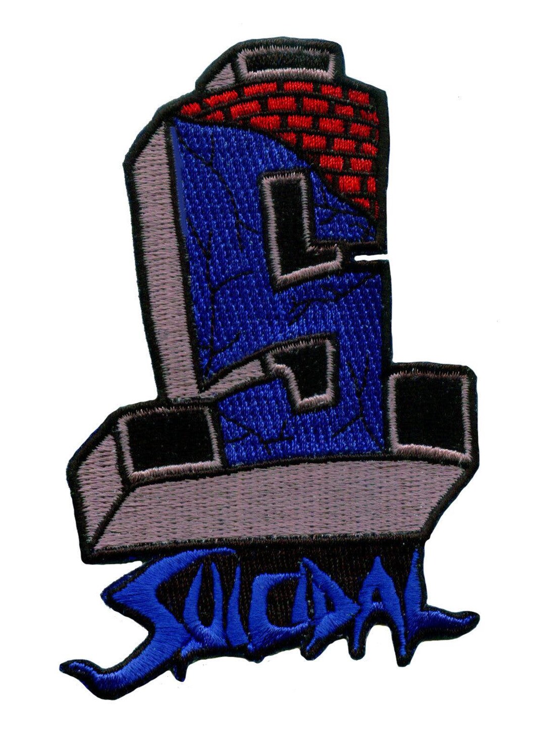 SUICIDAL TENDENCIES Official FLS Brick Logo Patch - Etsy