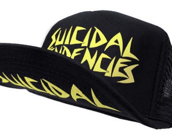 SUICIDAL TENDENCIES Official Classic OG Flip up Hat 'fluo Colors