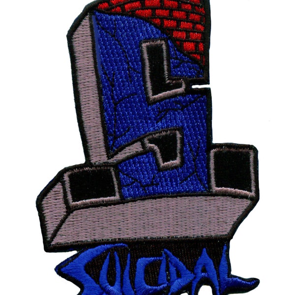SUICIDAL TENDENCIES Official FLS Brick Logo Patch