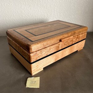 Birch jewelry box