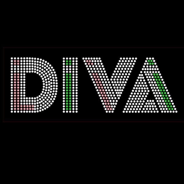 lllᐅ Diva Born Purse LV Rhinestone SVG - bling cricut silhouette