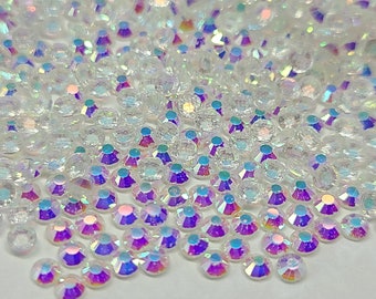 High Quality BRILLANTE™ CRYSTAL UNICORN (Transparent) Glass Hotfix Iron On Rhinestones