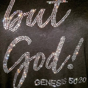 But God! - Rhinestone Template (SVG)