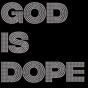 God Is Dope Rhinestone Template (ss10)