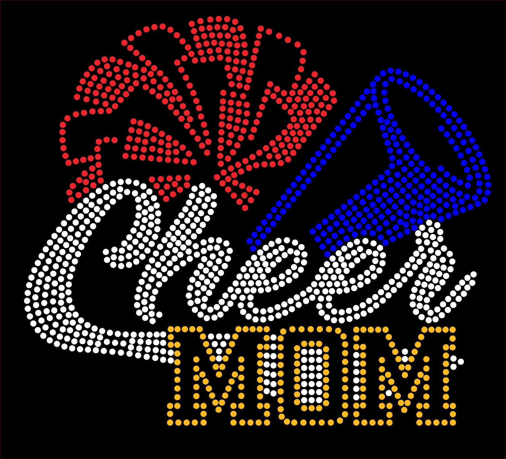 Cheer Mom V2 Ss10 Rhinestone Template SVG - Etsy