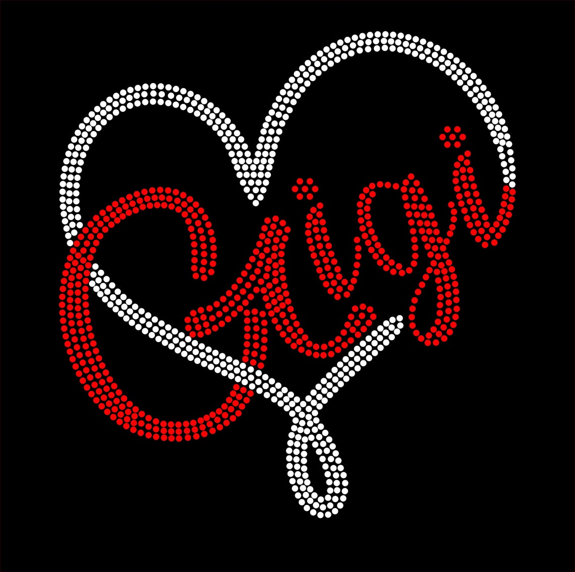 Gigi heart rhinestone template ss10 svg  etsy Gigi heart rhinestone template ss10 svg  etsy