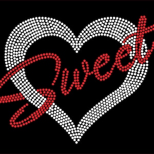 Modèle de strass Sweetheart ss10 (SVG)