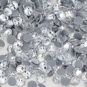 High Quality BRILLANTE™ CRYSTAL Glass Hotfix Iron On Rhinestones