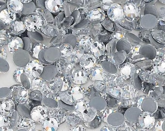 High Quality BRILLANTE™ CRYSTAL Glass Hotfix Iron On Rhinestones
