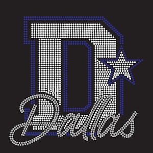 Modello strass Dallas Texas D e Star (ss10) DOWNLOAD DIGITALE