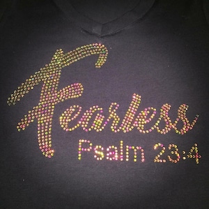 Fearless - ss10 Rhinestone Template (SVG)