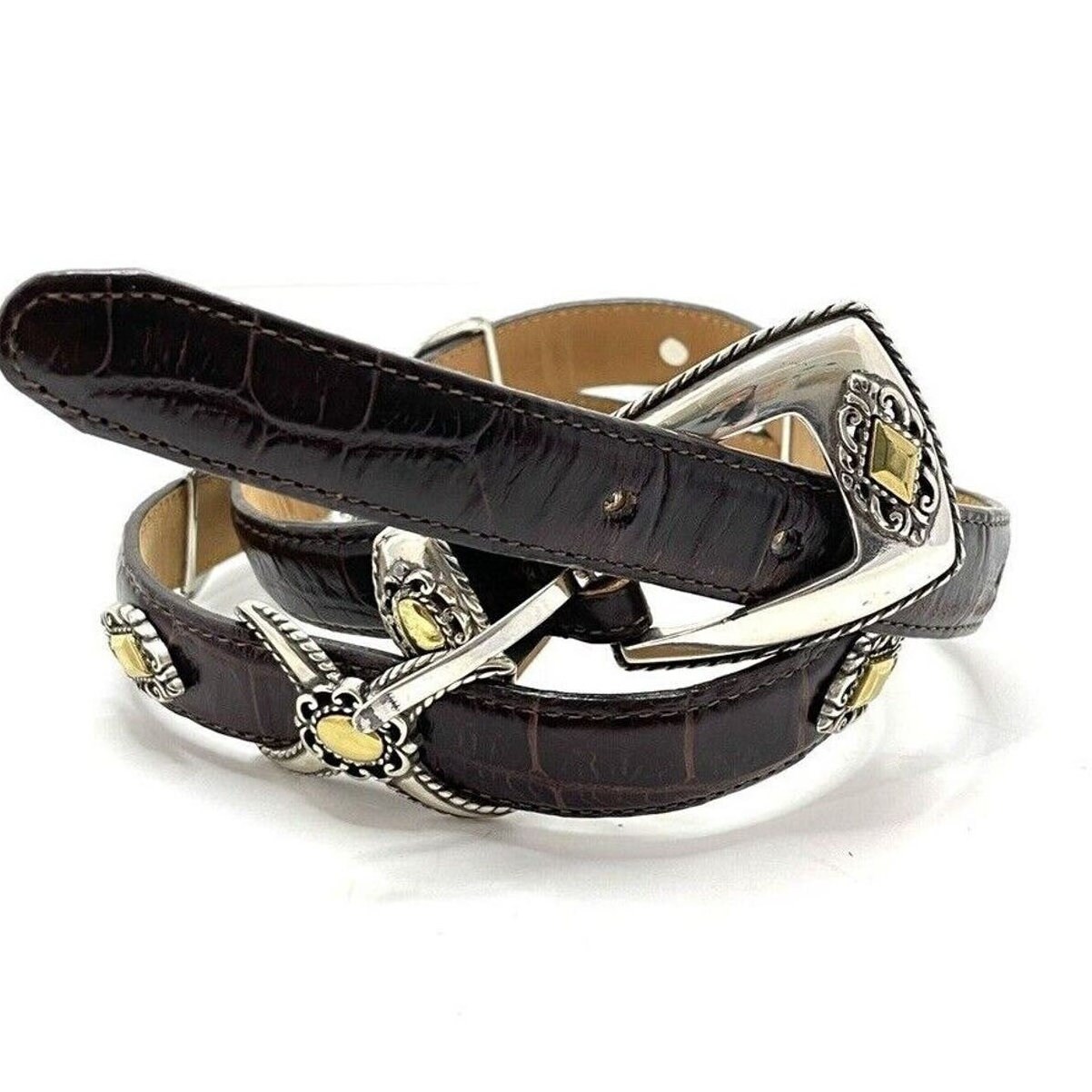 Brighton Croc Belt - Etsy