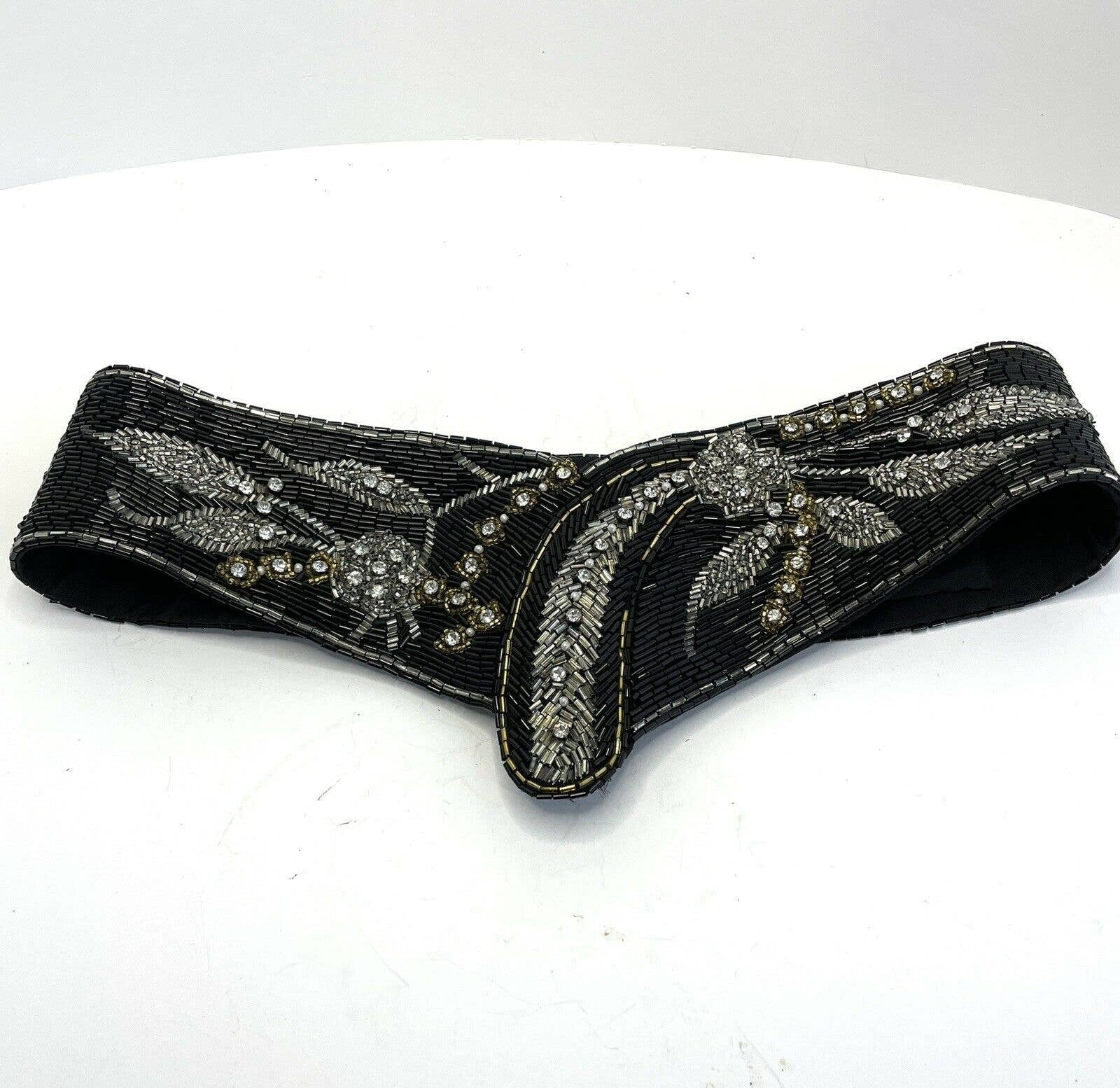 Multicolor Jeromes Beaded Embroidered Belt Tomoko Belt – Zuri main image 3