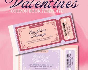 Personalisierbare Liebe Gutscheinbuch Couponbuch Valentinstag Geschenk Last Minute Geschenkidee Jahrestagsgeschenk, Geschenk für Ihn, DIY Geschenk