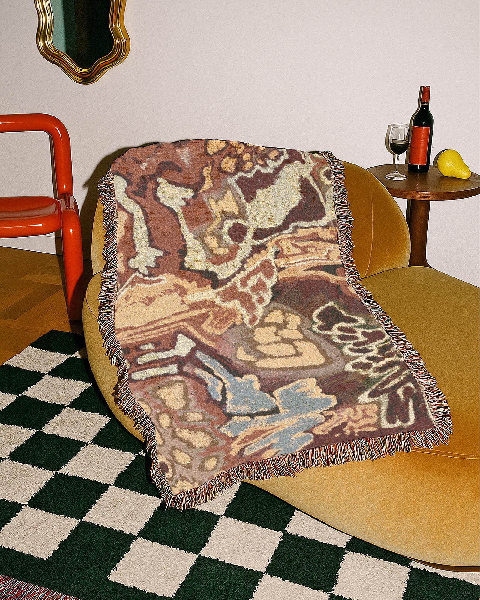 Small Woven Blanket - Etsy