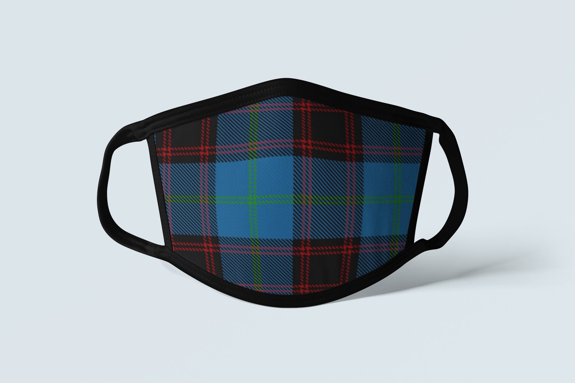 Clan Home Tartan Face Mask Scottish Family Heritage Face Etsy