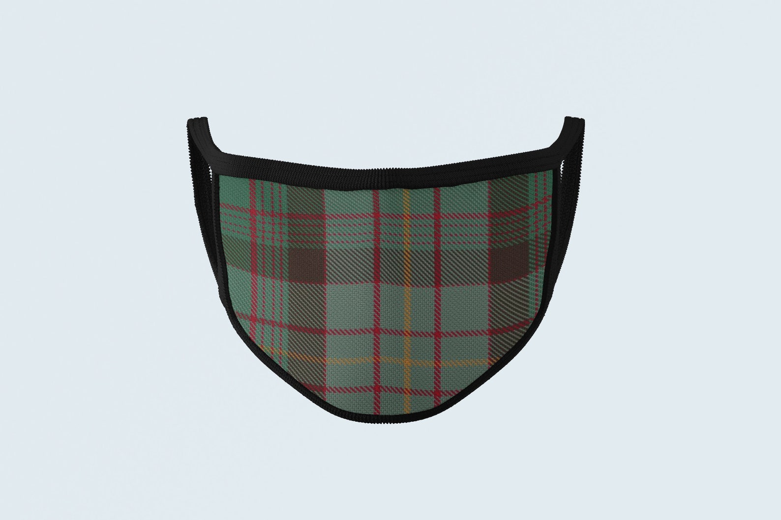 Clan Cochrane Tartan Face Mask Scottish Family Heritage Face Etsy