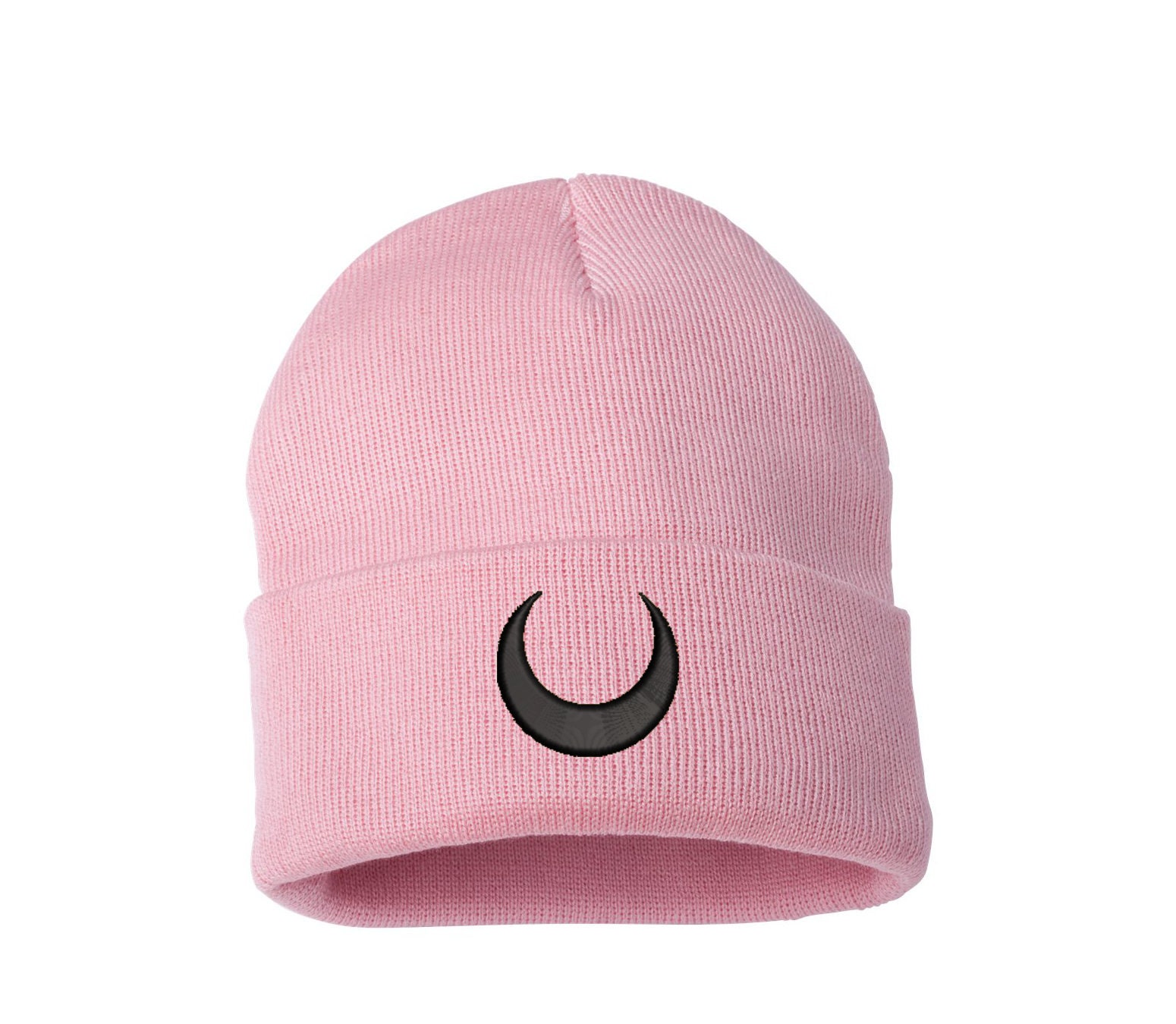 Embroidered Sailor Moon Beanie 12 Solid 