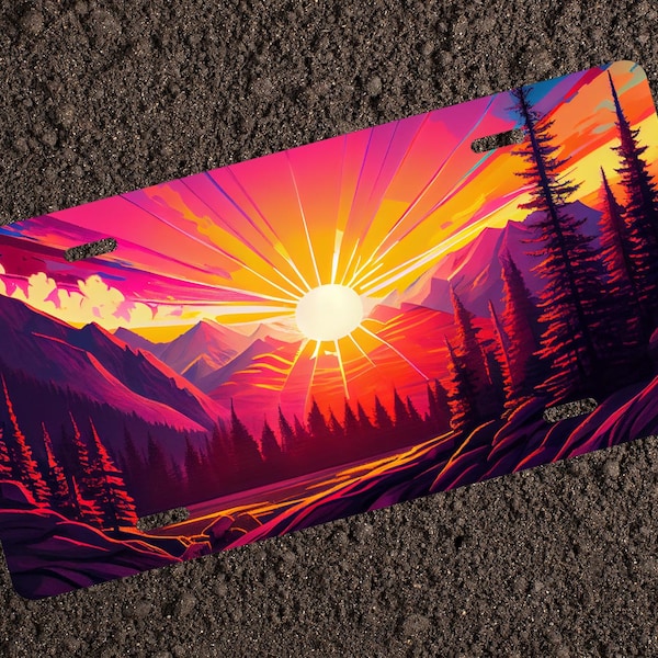 Vintage Novelty License Plate Etsy