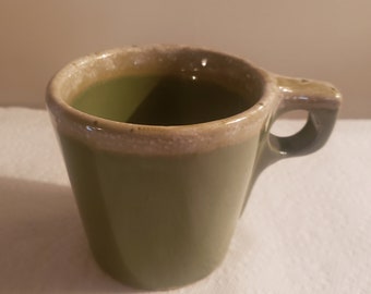 Hull green mug cup