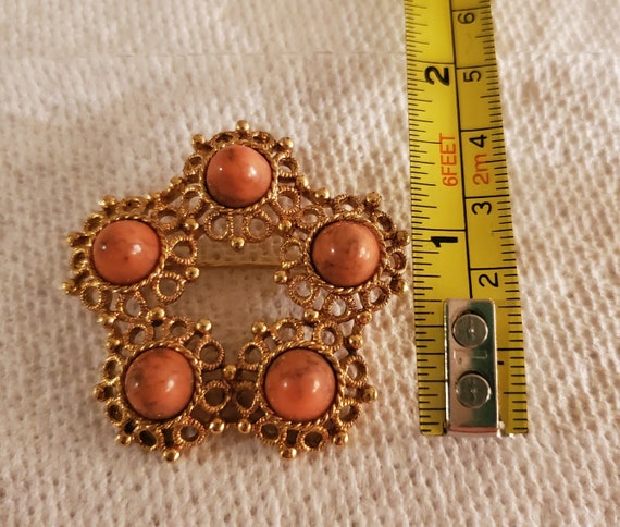 Vintage brooch Sarah Coventry pin costume jewelry - image 2