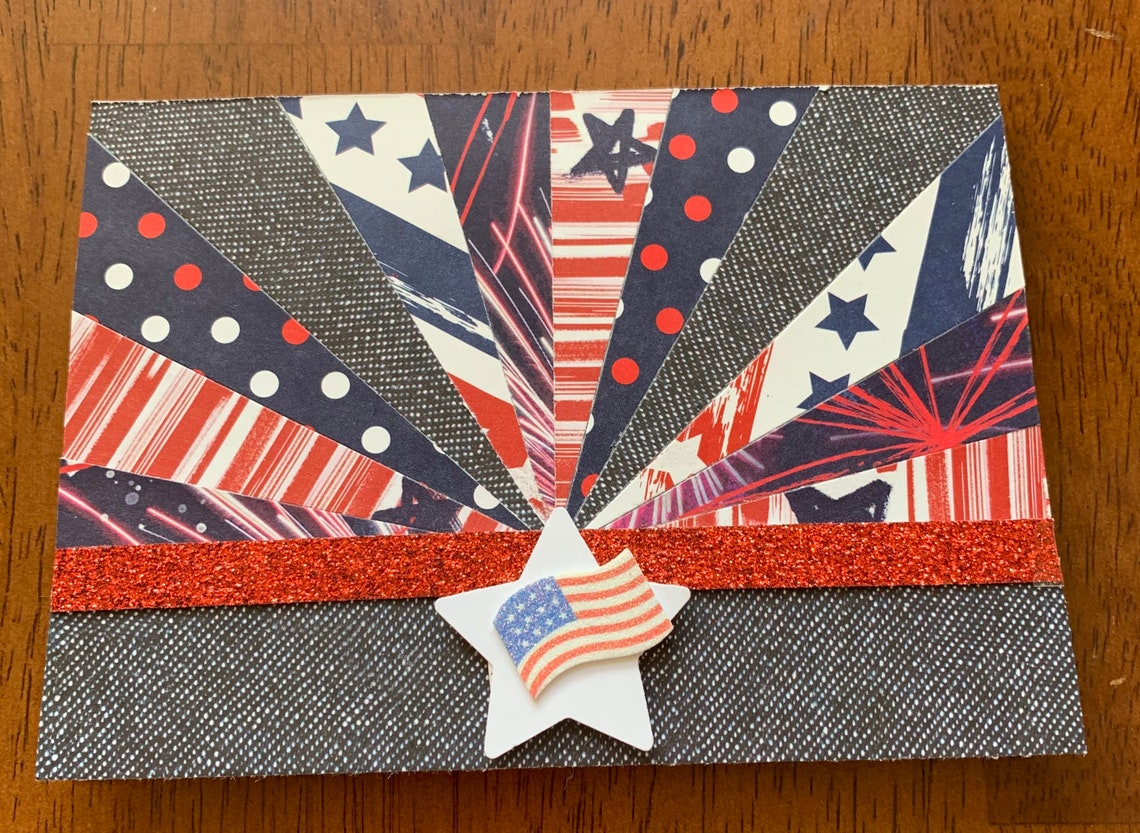 Set of 3 Patriotic Cards | Etsy
