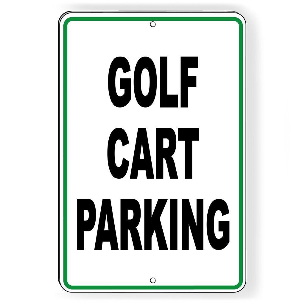 GOLF CART PARKING Etsy