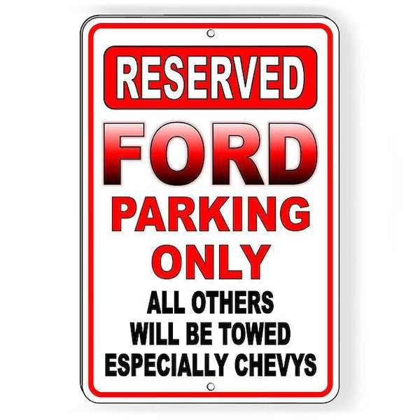 Ford Parking Only Signs - Etsy