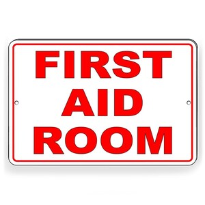 FIRST AID ROOM