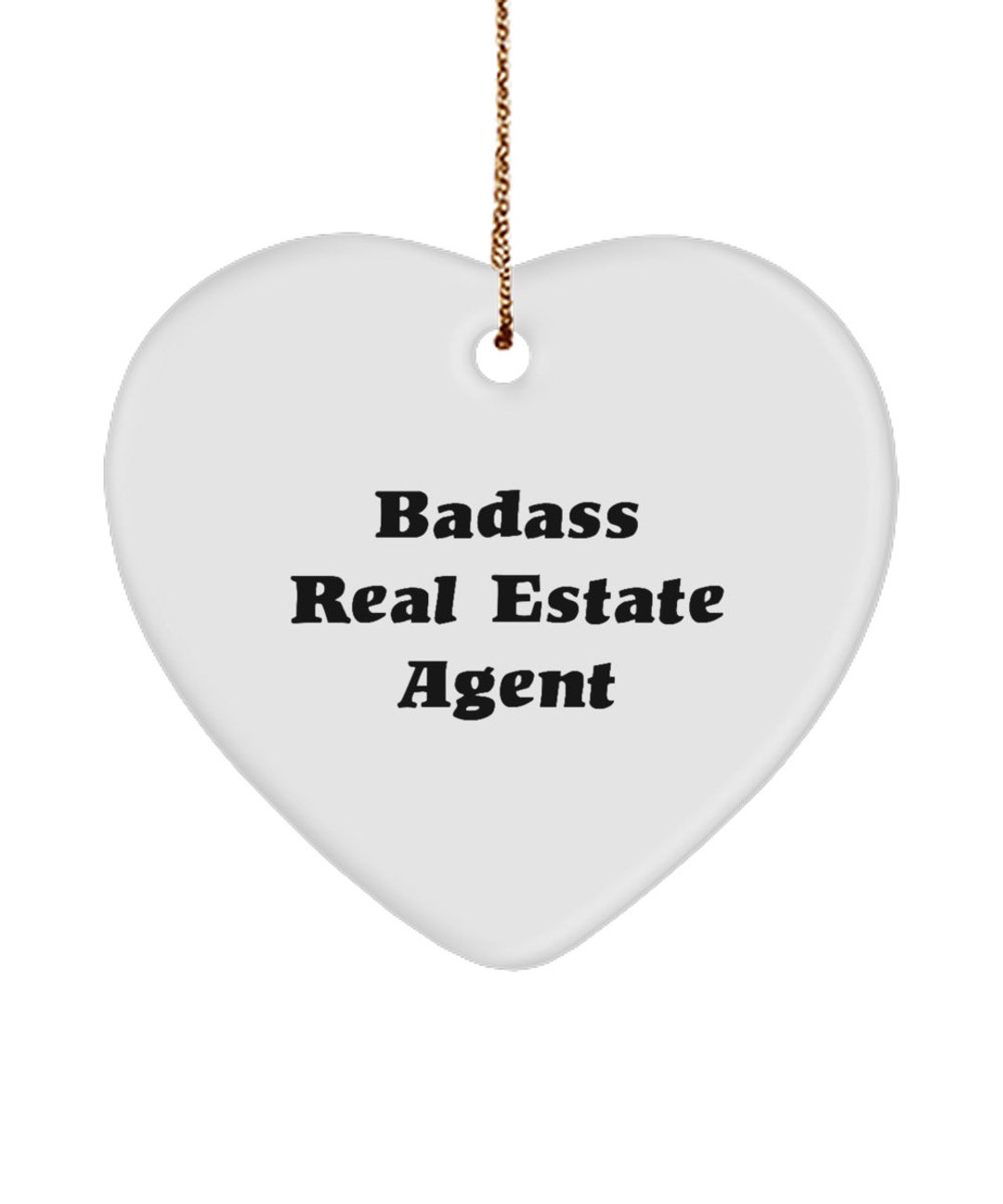 Funny Real Estate Agent Gifts, Badass Real Estate, Birthday Unique