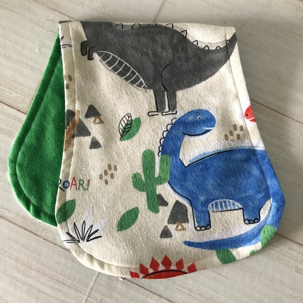 Dinosaur Spit Up Cloth, Baby Spit Up Cloths, Custom Burp Cloths, Dinosaur Burp Cloths for Boys, Dinosaur Bath Cloth, Baby Shower Gift