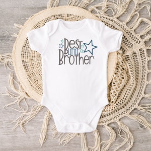 Little Brother Bodysuit, Brother Bodysuit For Baby Boys, Sibling Outfits, Little Brother Outfit, Baby Brother Bodysuit, Baby Shower Gift
