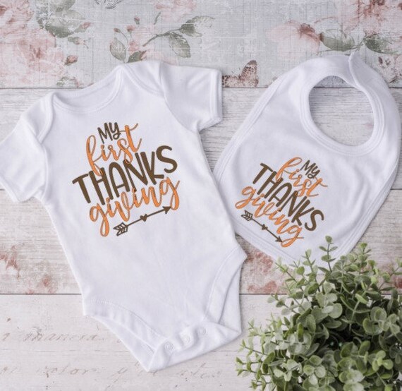 My 1st thanksgiving best sale bib