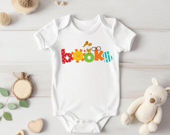 Book Baby Bodysuit, Reading Baby Clothes, Book Themed Baby Gifts, Bookish Baby Clothes, Literary Apparel, Unique Baby Gift, Book Lover Gift