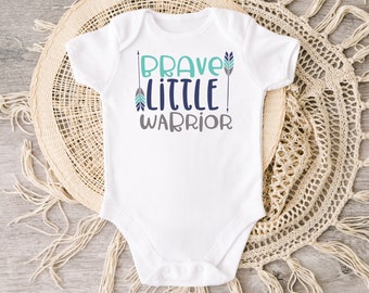 Preemie 'Little Warrior' Baby Bodysuit: NICU Gift