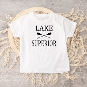 Lake Superior Kids Shirt: Michigan Toddler T-Shirt