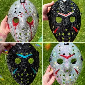 Jason Hockey Mask Bling