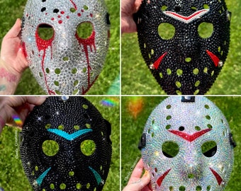 Jason Hockey Mask Bling