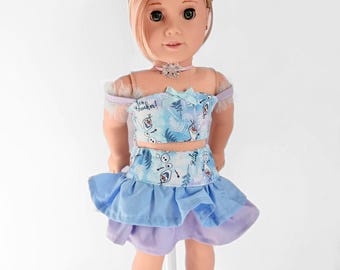 Frozen Two Piece Set 18 inch dolls